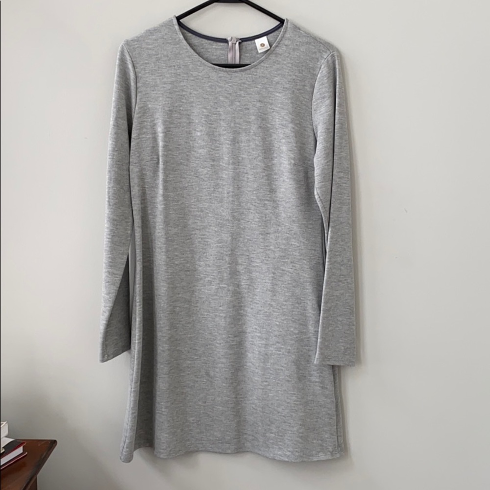 NWOT Rokoko Gray Long Sleeve Dress Size Large